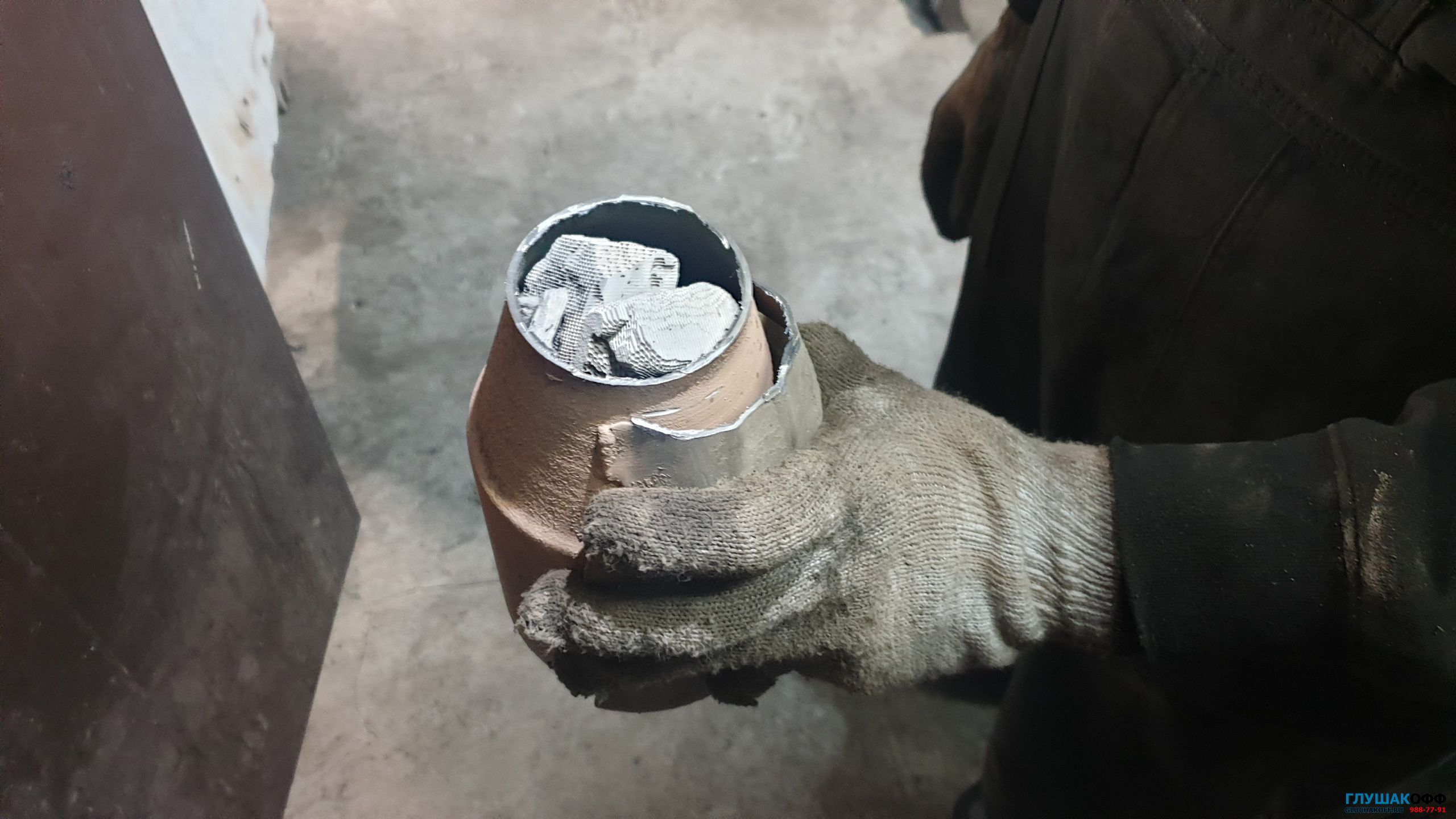 Hyundai Tucson 2.0 / 2018 замена катализатора на пламегаситель и удаление ошибки по катализатору