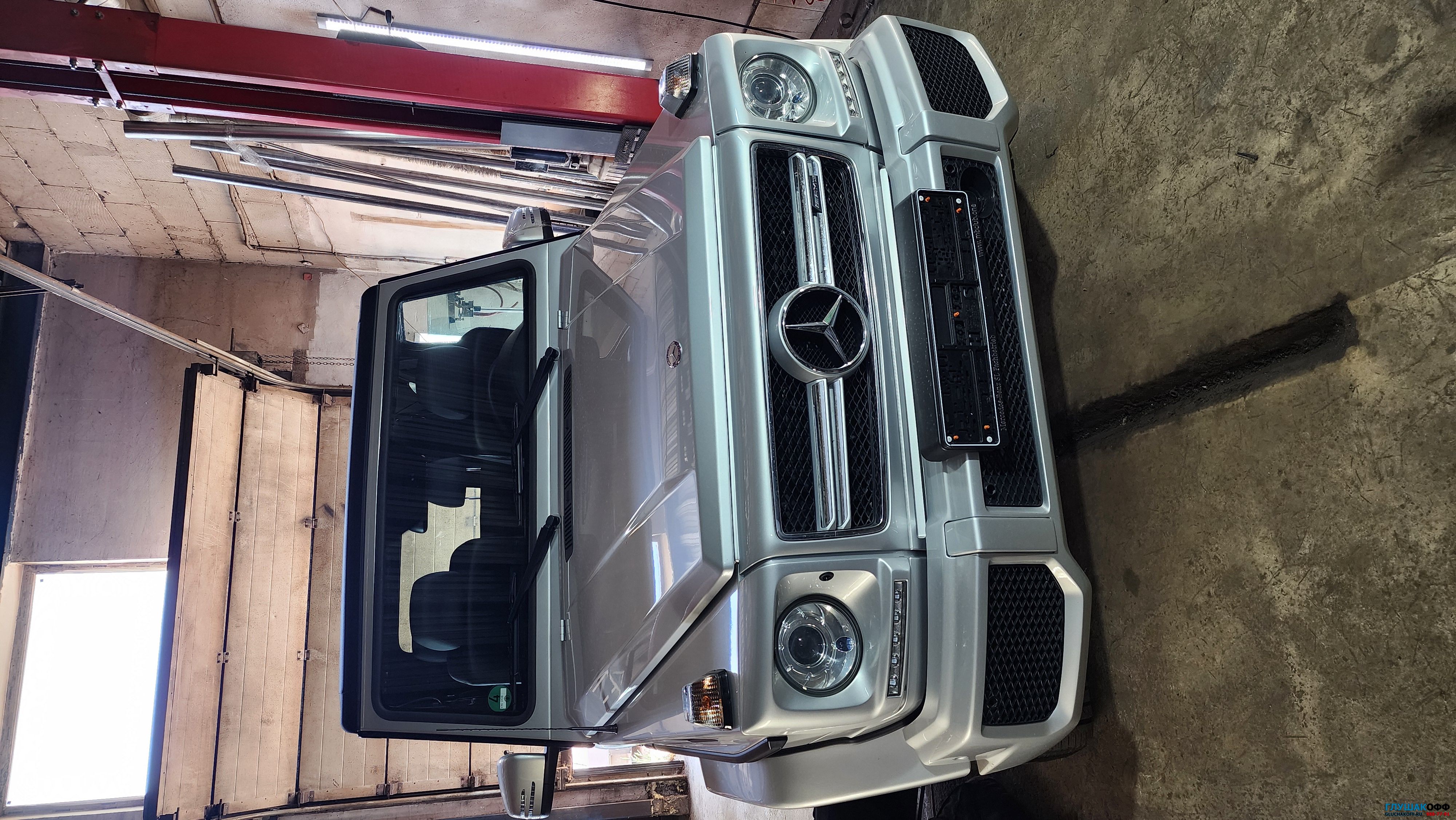 Установка насадок AMG Mercedes-Benz G-класс