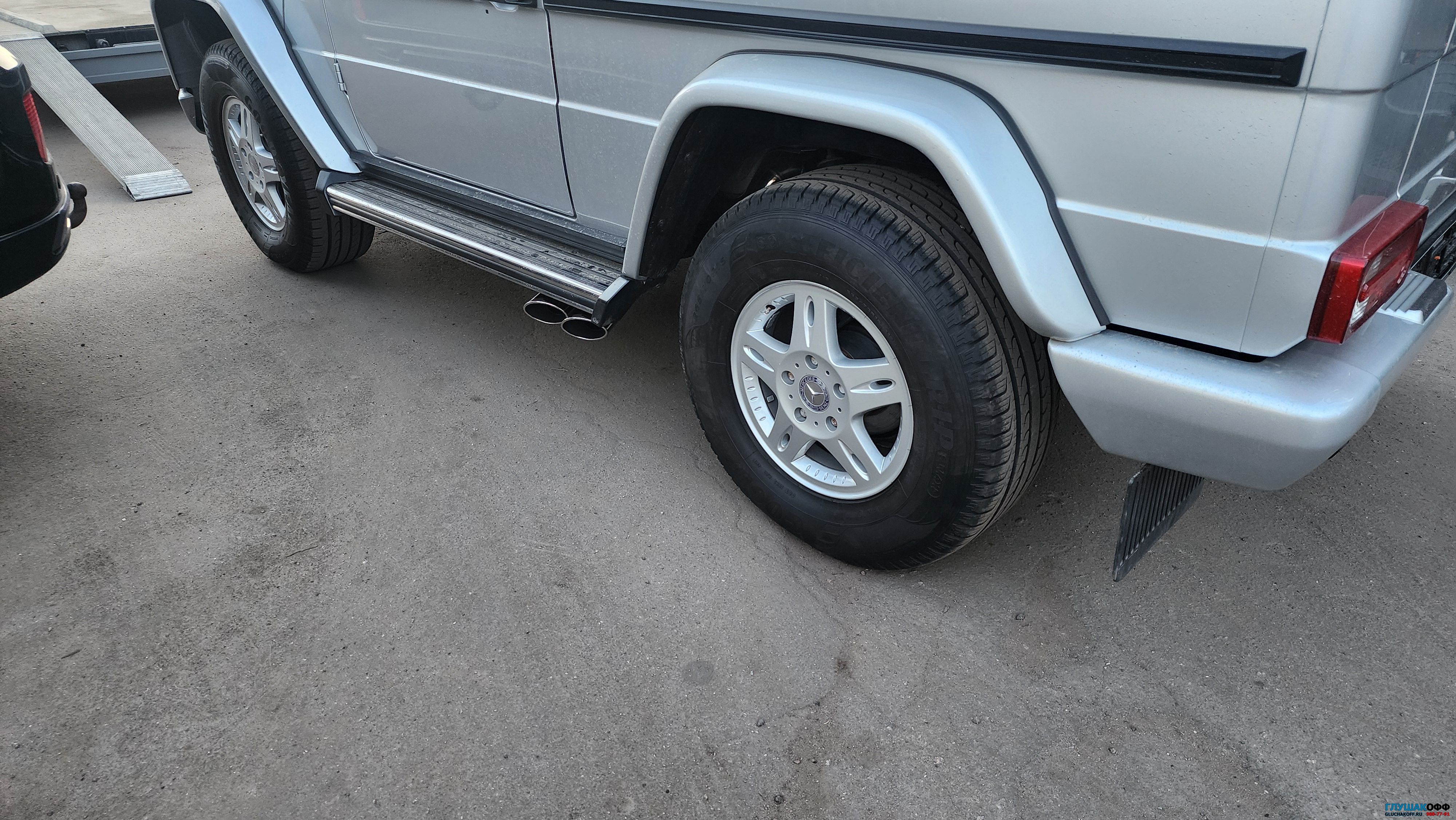 Установка насадок AMG Mercedes-Benz G-класс
