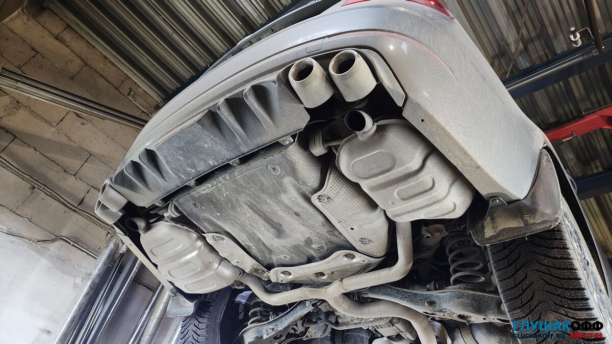 Тюнинг глушителя шкода октавия